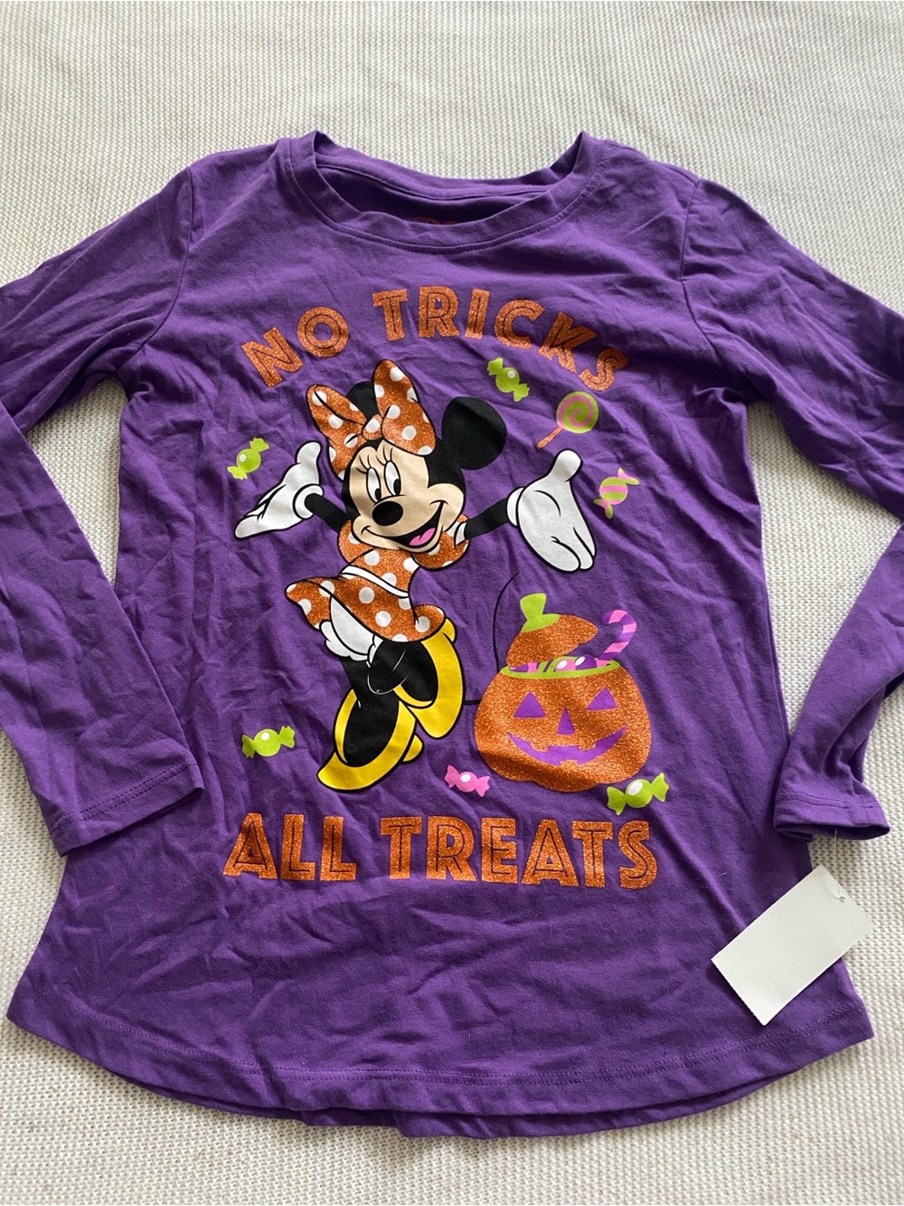 Disney Minnie Mouse Halloween long sleeve shirt